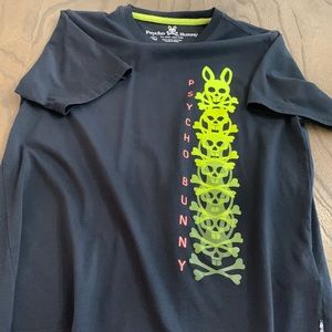 Psycho Bunny Kids Size XL 18/20 T shirt Black